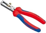 KNIPEX Abisolierzange atramentiert mit MehrkomponentenH&uuml;llen 160 mm Nr 1102160