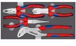 Knipex Zangen-Set in Schaumstoffeinlage 4tlg. Kombizange Cobra 002001V17