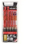 Alpen Bohrer-Kassette Profi Multicut ATM 5 &Oslash; 4, 5, 6, 8, 10 mm 5-tlg. 100805100