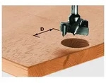 FESTOOL Beschlagbohrer HW Schaft 8 mm HW S8 D30 Nr.:491075