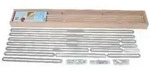 Hedue Winkelschablone Schablone mit 13 Aluschienen T510