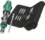 Wera Kombi-Schrauber mit 6 Bits Kraftform Kompakt 20 Tool Finder 2 Set 13tlg.