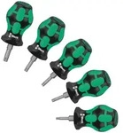 Wera Stubby Set TX 1 Schraubendrehersatz TORX 5tlg. Kraftform Plus 05008876001