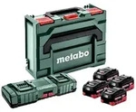 Metabo Basic-Set 4x LIHD 10Ah + ASC 145 DUO + metabox 145 CAS System Mafell