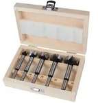 Makita Forstnerbohrer Set Rundschaft 5 tlg 15 - 35mm Bohrer Holzbohrer D-47363