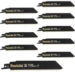 Makita Reciproblatt Recipros&auml;ge S&auml;ge 152x1,25mm 8TPI 10Stk Rettung B-55572-10