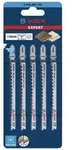 Bosch Stichs&auml;gebl&auml;tter T308BO Expert 2608900555 Wood 2-Side Clean f&uuml;r Holz