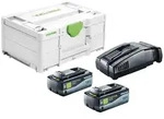 Festool Energie Set Akku Schnellladeger&auml;t SYS 18V 2x8,0/SCA16 577327