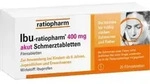 IBU ratiopharm 400 mg akut Schmerztabletten