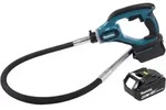 Makita DVR 450 G1 Akku Betonverdichter 18 V 1,2 m + 1x Akku 6,0 Ah - ohne...