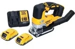 DeWalt DCS 334 D2 Akku Pendelhub Stichs&auml;ge 18 V Brushless + 2x Akku 2,0 Ah +