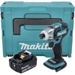 Makita DTS 141 M1J Akku Impulsschrauber 18 V 40 Nm 1/4" Brushless + 1x Akku 4,0...