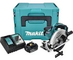 Makita DSS 611 RM1J Akku Handkreiss&auml;ge 18 V 165 mm + 1x Akku 4,0 Ah +...
