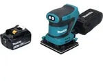 Makita DBO 480 F1 Akku Schwingschleifer 18 V 112 x 102 mm + 1x Akku 3,0 Ah -...