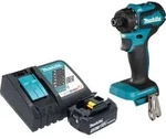 Makita DDF 083 RM1 Akku Bohrschrauber 18 V 40 Nm 1/4'' Brushless + 1x Akku 4,0...