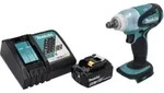 Makita DTW 251 RG1 Akku Schlagschrauber 18 V 230 Nm 1/2" + 1x Akku 6,0 Ah +