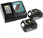 Makita DHR 241 RTJ Akku Bohrhammer 18 V Li-Ion mit SDS-Plus Aufnahme im Makpac...