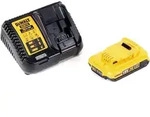 DeWalt DCC 018 N Akku Luftkompressor 18V 11bar KFZ + 1x Akku 2,0Ah + Ladeger&auml;t