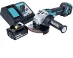 Makita DGA 513 RG1 Akku Winkelschleifer 18 V 125 mm Brushless + 1x Akku 6,0 Ah +