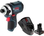 Bosch GDR 12V-105 Akku Drehschlagschrauber 12V 105Nm + 1x Akku 6,0Ah +...