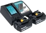 Makita DDF 492 RT Akku Bohrschrauber 18 V 141 Nm Brushless + 2x Akku 5,0 Ah +