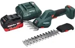 Metabo SGS 18 LTX Q Akku Gras und Strauchschere 18 V + 1x Akku 5,5 Ah +...