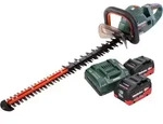 Metabo HS 18 LTX BL 65 Akku Heckenschere 18 V 60 cm Brushless + 2x Akku 10,0 Ah...