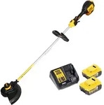 Dewalt DCM 561 PBS Akku Rasentrimmer 18V Brushless + 2x Akku 5,0Ah + Ladeger&auml;t