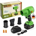Procraft PB18 Akku Laubbl&auml;ser 20 V + 1x Akku 3,0 Ah + Ladegr&auml;t