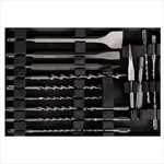 Makita D-21200 17tlg. SDS-Plus Bohrer und Mei&szlig;el Set im Alukoffer