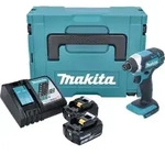 Makita DTD 152 RMJ 18V Li-Ion Akku Schlagschrauber im Makpac mit 2x 4,0 Ah Akku...