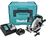 Makita DSS 611 RT1J Akku Handkreiss&auml;ge 18 V 165 mm + 1x Akku 5,0 Ah +...