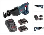 Bosch GSA 18 V-Li Akku S&auml;bels&auml;ge 18V + 2x Akku 2,0Ah + Ladeger&auml;t