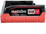 Metabo LiHD Akkupack 12 V 4,0 Ah / 4000 mAh Li-Ion mit Ladestandanzeige ( 625349000