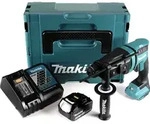 Makita DHR 182 RG1J Akku Bohrhammer 18V 1,7J SDS plus Brushless + 1x Akku 6,0Ah...