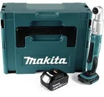 Makita DTL 061 G1J Akku Winkelschlagschrauber 18V 1/4" 60Nm + 1x Akku 6,0Ah +...