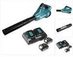 Makita DUB 362 2x18 Volt Akku Laubbl&auml;ser Akku-Gebl&auml;se + 2x 6 Ah Akku + Makita...