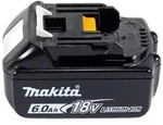 Makita DPO 600 G1 Akku Exzenterpolierer 18 V 150 mm XPT Brushless + 1x Akku 6,0...