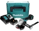 Makita DGA 506 RT1J Akku Winkelschleifer 18 V 125 mm Brushless + 1x Akku 5,0 Ah...