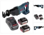 Bosch GSA 18 V-Li Akku S&auml;bels&auml;ge 18V + 2x Akku 4,0Ah + Ladeger&auml;t