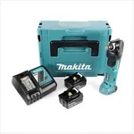 Makita DTM 51 RMJ 18V Li-Ion Akku Multifunktionswerkzeug im Makpac mit 2x 4,0...