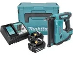 Makita DBN 500 RMJ Akku Stauchkopfnagler 18 V 15-50 mm + 2x Akku 4,0 Ah + Ladeger&auml;t