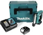 Makita DST 221 RG1J 18 V Li-ion Akku Tacker im Makpac + 1x BL 1860 B 6,0 Ah...
