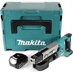Makita DFR 550 T1J Akku Magazinschrauber 18V 25-55mm + 1x Akku 5,0Ah + Makpac -...