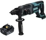 Makita DHR 241 G1 Akku Bohrhammer 18 V 2,0 J SDS plus + 1x Akku 6,0 Ah - ohne
