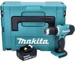 Makita DDF 453 G1J Akku Bohrschrauber 18 V 42 Nm + 1x Akku 6,0 Ah + Makpac -...