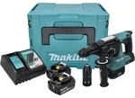 Makita DHR 243 RGJ Akku Bohrhammer 18 V 2,0 J SDS plus Brushless + 2x Akku 6,0...