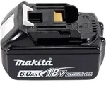 Makita DHP 487 G1J Akku Schlagbohrschrauber 18 V 40 Nm Brushless + 1x Akku 6,0...