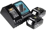 Makita DRS 780 RF Akku Handkreiss&auml;ge 36V ( 2x18V ) 185 mm Brushless + 2x Akku...