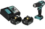 Makita DHP 483 RF Akku Schlagbohrschrauber 18 V 40 Nm Brushless + 2x Akku 3,0...